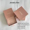 Großhandel Custom Logo Luxus kleiner Geschenkbeutel Schmuckhals Armband Halskette Ringschublade Schachtel Verpackung Schmuckschachtel