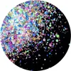 50g Taille mélangée 1 à 3 mm Perles 3D Crystal Ab Couleur Boule Boule Nail Perles de caviar Tiny Righestone Glass Perles pour la décoration de l'art à l'ongle