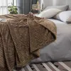 Cobertores cobertores marrons throw throw manta macla