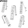 Lettering Creative Metal Bookmark Tassel pendente retrò marcatori di clip di articoli regalo per studente La cancellazione dei regali per la giornata degli insegnanti