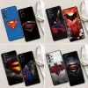 DC Heroes Supermans Fundas Case för Samsung Galaxy A52 A73 A53 A72 A52S A71 A51 A54 5G Obs 20 Ultra 10 9 8 Silikon bakåt täckning