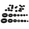 100 / 50pcs en caoutchouc grommet accessoires accessoires