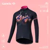 Racing Jackets Santic Women Bike Fleece Coat Windproof Reflective Thermal Cycling Winter Biking Soft Shell MTB Windbreaker