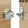 STONEGO Cabinet Catches Door Stop Closer Stoppers Damper Buffer For Wardrobe Hardware Furniture Fittings Accessories