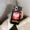 Poland Polish Flag Phone Case For Samsung S22 S10 S20 S30 S21 ULTRA Edge Note Lite 10 20 Pro Plus Silicone Trendy Cover