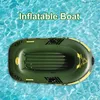 188x114x30cm Inflatable Boat 2/3 People PVC Fishing Kayak Inflatable Laminated Wear-Resistant Canoe Boats Rowing Accessories