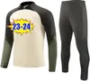 23 24 25 Top Pedri Tracksuit Boys Boys Allenamento per ragazzi 2024 2025 tute da uomo e per bambini Ansu Fati Pedri Lewandowski Camisetas de Football