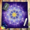 Mandala duchowość tarot karta obrusowa ołtarza Pagan Witchcraft Crystal wacika astrologa mata mata