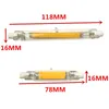 5PCS 8W 10W 12W LED R7S COB TUBE BALBE 78MM 118MM AC220V 230V 240V Remplacer la lampe halogène J78