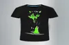 2018 Nouveau Tshirt 3D Men de loisirs Fluorescent personnalisé ShortSleeve Luminous Tee Shirt Tops Summer Men Tshirt Clothes Light3962207