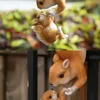 Garden Decorations Squirrel Statues Hanging Baby Parent Ornament Resin Figurine Indoor Outdoor Animal