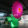 6mh (20 pieds) avec des alliances Express Outdoor Activités de plein air décoration gonflables Géant coloré de tournesol plantes avec lumière pour la publicité
