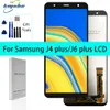 6.0 "Wysoka jakość dla Samsung Galaxy J4 Plus J4+ 2018 J415 J6 Plus J610 J410 LCD Wyświetlacz ekranu Digitizer Zespół zespołu