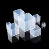 3D Cube UV Resin Molds Diy sieraden hanger tafelblad ornament ambachten kristallen siliconenvormen voor epoxyhars sieraden maken gereedschap