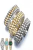 Watch Bands Band pour DateJust Daydate Oysterpertual Date In coloved acier accessoires Bracelet 20 mm HELE228519172