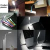 1 pc USB LED Portable Book Licht Indoor Licht Bescherming Flexibele Lamp Power Bank Notebook Laptop Laislamp Nachtlicht