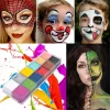 8/12 kleuren Halloween Oil Painting Cream Face Makeup Body Verf Pigment Paste Diy Luminous Paint voor drama Party Cos Prom Show