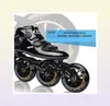 Sapatos de velocidade em linha de patins de patins de gelo para a competição de velocidade de pista interna 110mm 100mm 90mm de fibra de carbono Roller3681567