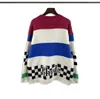 Herrtröja Designer New Men's Classic Casual Sweater Men's Spring and Fall Clothing Top Knit Sweater Outdoor Clothing ZP28