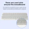 1/2pcs Breadboard 830 Ponto PCB Placa MB-102 MB102 Teste Desenvolva Nodemcu Raspberri Pi 2 LCD Alta frequência 40pin Dupont Linha