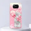 Teddy Me to You Bear Soft Case pour Xiaomi Poco X3 NFC X4 GT X5 Pro M5S M4 M3 M2 Couverture de téléphone F3 F2 F1 MI Note 10 Lite Funda Coque