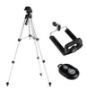 OOTDTYアルミニウムカメラスタンドTripod HolderRemote iPhone 6S 6 5S5753815用Bluetoothコントロール