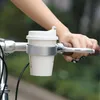 Cykelflaskhållare metallklämma cykelkopphållare Bracket Universal Bottle Cage Bicycle Drink Coffee Cup Holder Cykel Tillbehör