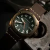 Vintage bronzen horloge automatische militaire duiker kijkt naar mannen sport 45 mm mechanische polshorloges kursk lumineuze klokken stalingrad