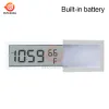 Mini Digital Car Thermometer Thermostat Timer Clock Temperature Instruments Sensor Wall Type Meter LCD Display Weather Station