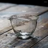 Topes Saucers estilo japonés tetera de vidrio tetera resistente al calor de la jarra de té transparente feria creativa muggongdao
