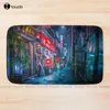 Bath Mats forte pluie sur les films Neo Tokyo Mat