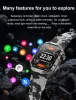 Motorola Razr 2023 Razr 40 Ultra Smart Watch Men Outdoor Sports大画面IP68防水心拍数モニタースマートウォッチの時計