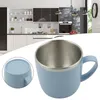 Mugs Brand High Quality Durable Stainless Steel Cup Coffee Wheat With Handle For Children Insulated