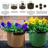 2/3/5/7/10 Gallons Plant Grow Bags Garden Plant Nursery Bag Flower Vegetable Growing Pots Indoor Outdoor Breathable Planter Tool