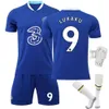 22-23 Новый «Челси» № 10 PRISIC 9 Aubame Young 19 Mount 11 Werner Soccer Jersey