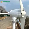 China Factory 1500W 2000W Wind Turbine Generator 48V 24V 12V Windmill Horizontal Wind Free Energy With MPPT Controller For Home