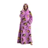 super long Hoodies Sweatshirt Oversized Warm Fleece Pajamas Giant Blanket With Sleeves Pullover Men/Women Loungewear Party Home