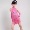 Kızlar Dans Kıyafetleri Göbek Dans Tango Etek Karnaval Giyim Dance Gare Latin Salsa Kostümleri Tassel Dans Elbisesi