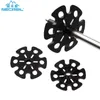 NECASIL 12Pcs Trekking Outdoor Camp Hike Pole Nordic Walk Stick Cane Snowflake Basket Mud Sand Snow Ski Replace Alpenstock