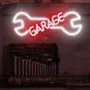 Garage Neon Led Sign Light Auto Repair Shop Car Check Engine LED Neon Sign Game Room Decor Wall Bar Workshop Neon Lights Lamp 240407