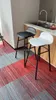 Современный минималистский легкий роскошный высокий стул северный сеть красного бара стул передний стул