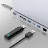 マイク12 in 1タイプアダプターハブUSB 3.1からデュアルHDMICAPTIBLE 4K RJ45 VGAマルチUSBスプリッタードッキングステーションオーディオ3.5mmジャック付き