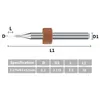 Xcan PCB Drill Bits 0.1mm mini طباعة لوحة دائرة الحفر بتات استيراد كربيد CNC