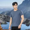 2024 NIEUW ICE SILD T-shirt Snelle drogende ronde nek Casual Sports Outdoor