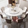 Round Desk Nordic Dining Tables Cofee Kitchen Center Dining Tables Removable Esstische Set Furniture WW50DT