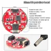 Pilote LED de lampe de poche 25 mm 26 mm 28 mm USB28 3,7 V Carte de circuit
