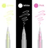 3 colori pennarello chirurgico penna per pelle 1 mm per permanente Scriba per sopracciglia per il trucco impermeabile per le forniture per tatuaggi a matita per sopracciglia.