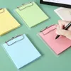 School Office Levert studenten Memo Pad Gift Notebook Notepad A6 Folder Board Opmerking Paper