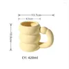 Кружки ins mug 2024 Рождественский подарок керамический чашка кока -кока -кофе чайное молоко пары водяные чашки оптом