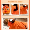Anime Chainsaw Man Pochita Cloak Cat et vêtements pour chien cape cape mignon chaton chiot uniforme animal de compagnie orange tenues vêtements